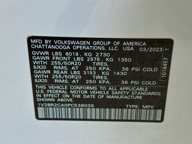 2023 Volkswagen Atlas SEL