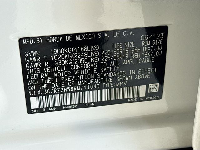 2024 Honda HR-V Sport