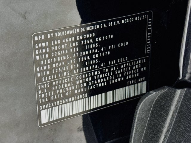 2022 Volkswagen Taos 1.5T SEL