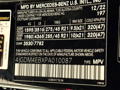 2023 Mercedes-Benz EQS 580 4MATIC®