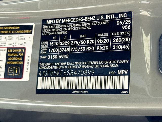 2025 Mercedes-Benz GLE GLE 450 4MATIC®