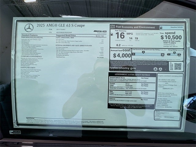 2025 Mercedes-Benz GLE GLE 63 S AMG® 4MATIC®