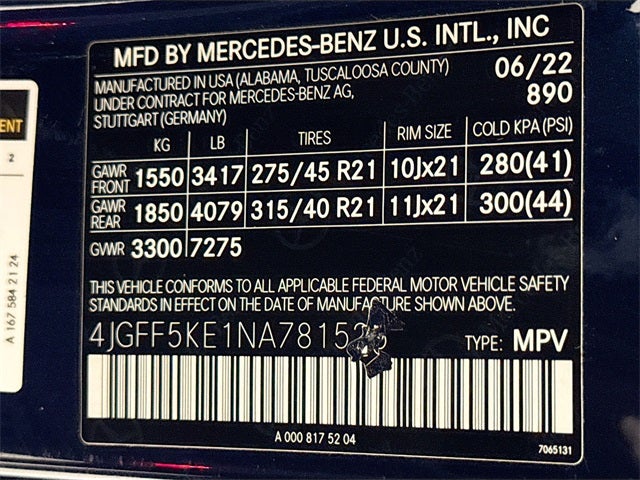 2022 Mercedes-Benz GLS GLS 450 4MATIC®