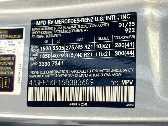 2025 Mercedes-Benz GLS GLS 450 4MATIC®