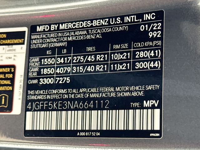 2022 Mercedes-Benz GLS GLS 450 4MATIC®