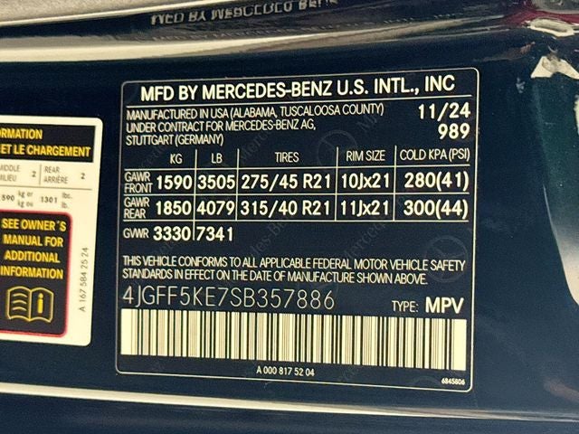 2025 Mercedes-Benz GLS GLS 450 4MATIC®