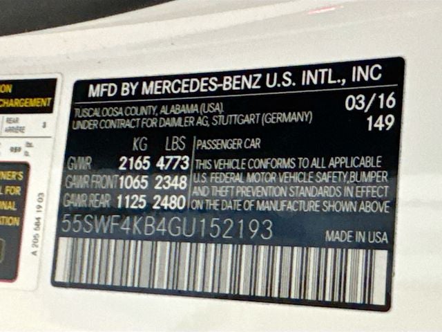 2016 Mercedes-Benz C-Class C 300 4MATIC®