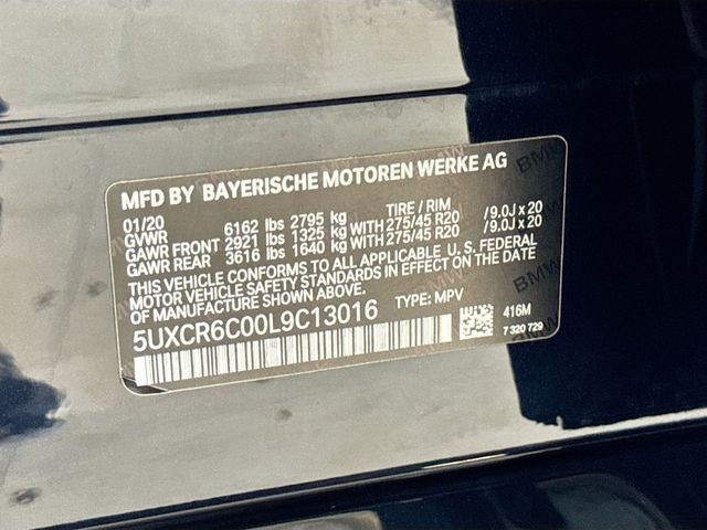 2020 BMW X5 xDrive40i