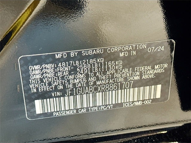 2024 Subaru Impreza Base