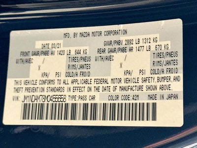 2021 Mazda Mazda Miata RF Grand Touring