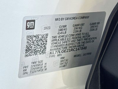 2024 Chevrolet Trax 1RS