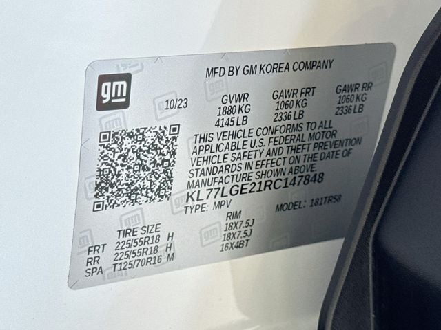 2024 Chevrolet Trax 1RS