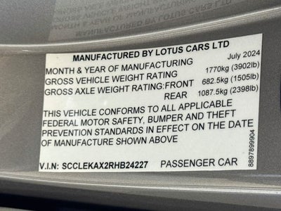 2024 Lotus Emira V6