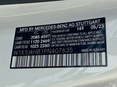 2023 Mercedes-Benz CLA CLA 250 4MATIC®