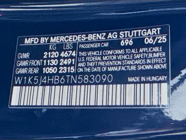 2026 Mercedes-Benz CLA CLA 250 4MATIC®