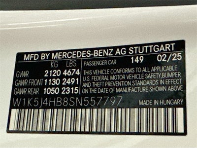 2025 Mercedes-Benz CLA CLA 250 4MATIC®