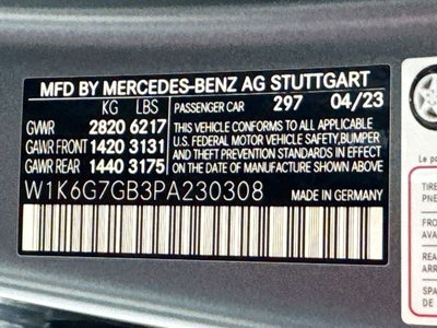 2023 Mercedes-Benz S-Class S 580 4MATIC®