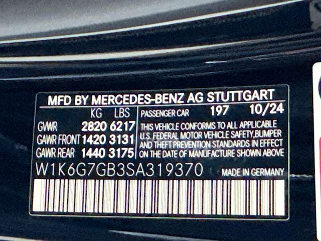 2025 Mercedes-Benz S-Class S 580 4MATIC®