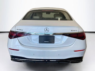 2025 Mercedes-Benz S-Class S 580 4MATIC®