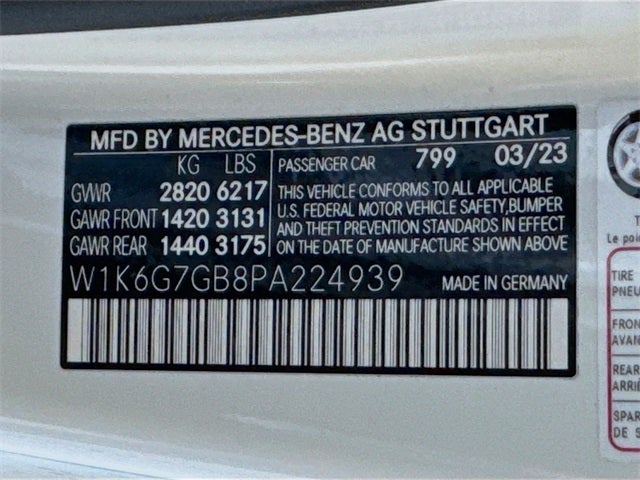 2023 Mercedes-Benz S-Class S 580 4MATIC®
