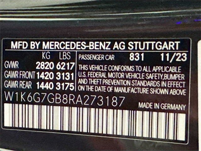 2024 Mercedes-Benz S-Class S 580 4MATIC®