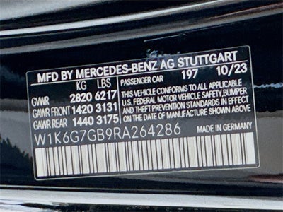2024 Mercedes-Benz S-Class S 580 4MATIC®