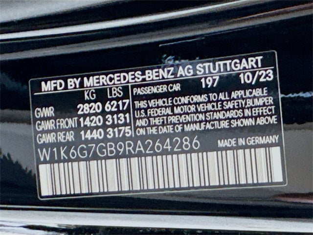 2024 Mercedes-Benz S-Class S 580 4MATIC®