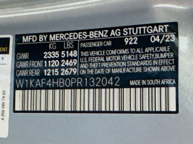 2023 Mercedes-Benz C-Class C 300 4MATIC®