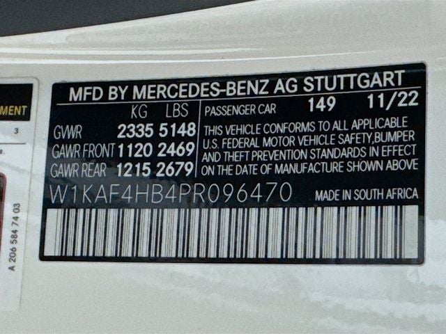 2023 Mercedes-Benz C-Class C 300 4MATIC®