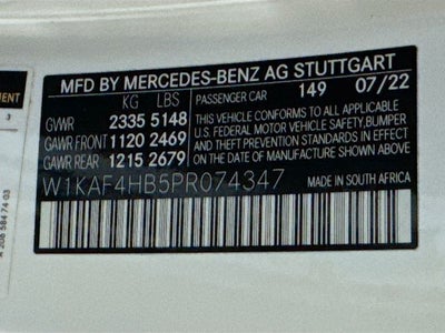 2023 Mercedes-Benz C-Class C 300 4MATIC®