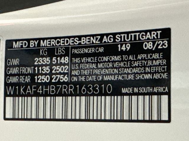 2024 Mercedes-Benz C-Class C 300 4MATIC®
