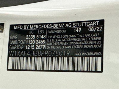 2023 Mercedes-Benz C-Class C 300 4MATIC®