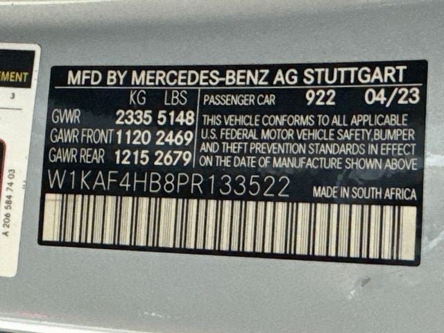 2023 Mercedes-Benz C-Class C 300 4MATIC®