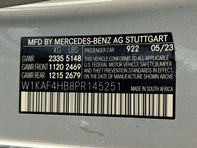 2023 Mercedes-Benz C-Class C 300 4MATIC®