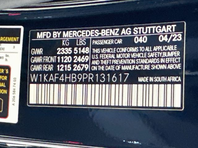 2023 Mercedes-Benz C-Class C 300 4MATIC®