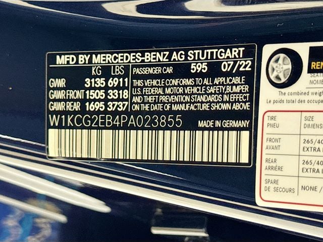 2023 Mercedes-Benz EQS 450 4MATIC®