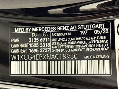 2022 Mercedes-Benz EQS 580 4MATIC®