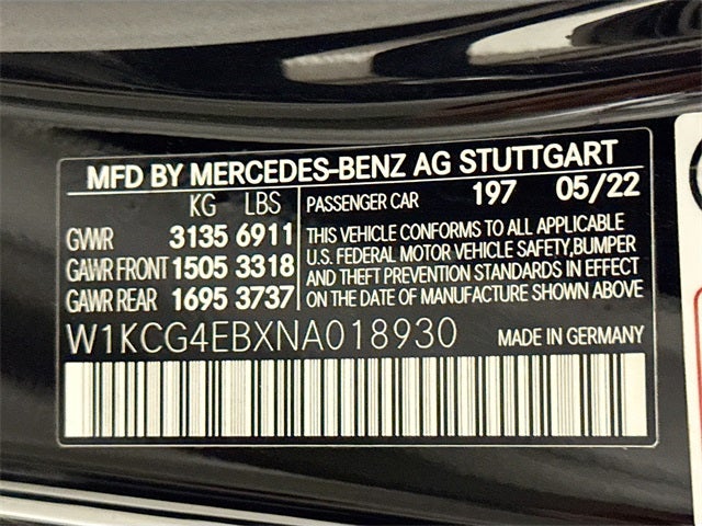 2022 Mercedes-Benz EQS 580 4MATIC®