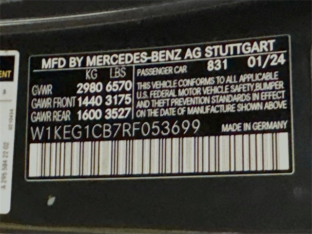2024 Mercedes-Benz EQE 350 Sedan 4MATIC®