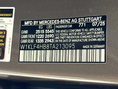 2026 Mercedes-Benz E-Class E 350 4MATIC®