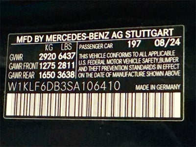 2025 Mercedes-Benz E-Class E 53 AMG® 4MATIC®