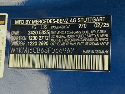 2025 Mercedes-Benz CLE CLE 53 AMG® 4MATIC®