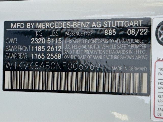 2022 Mercedes-Benz SL-Class SL 55 AMG® 4MATIC®