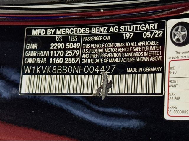 2022 Mercedes-Benz SL-Class SL 63 AMG® 4MATIC®