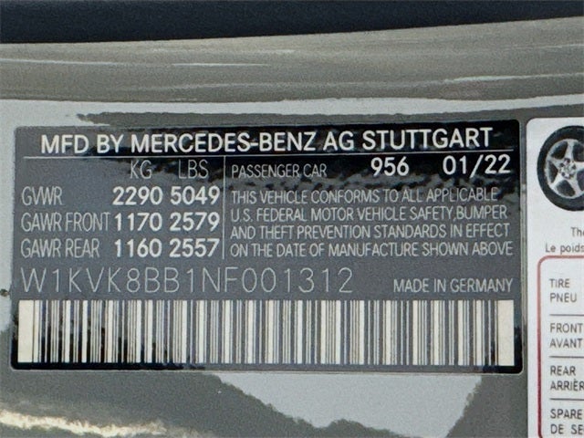 2022 Mercedes-Benz SL-Class SL 63 AMG® 4MATIC®