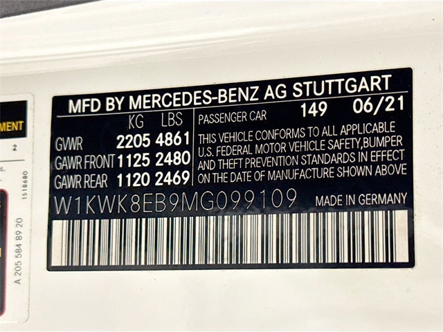 2021 Mercedes-Benz C-Class C 300 4MATIC®