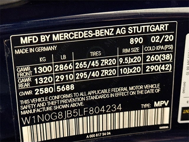2020 Mercedes-Benz GLC GLC 63 AMG® 4MATIC®