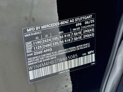 2026 Mercedes-Benz GLB GLB 250 4MATIC®