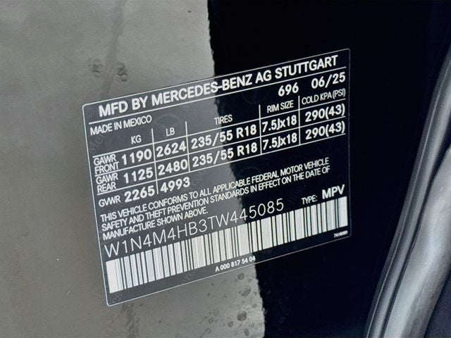 2026 Mercedes-Benz GLB GLB 250 4MATIC®
