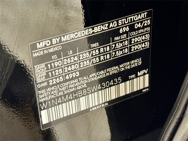 2025 Mercedes-Benz GLB GLB 250 4MATIC®